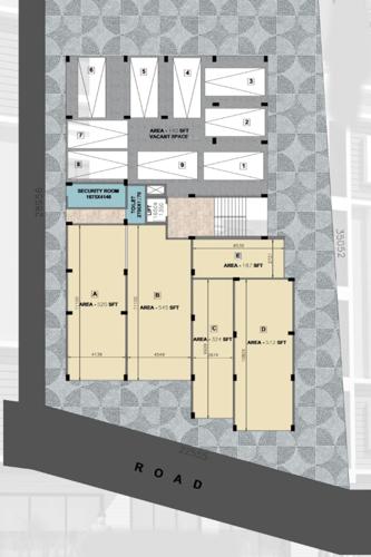  manorama-residency Manorama Residency Cluster Plan For Ground Floor