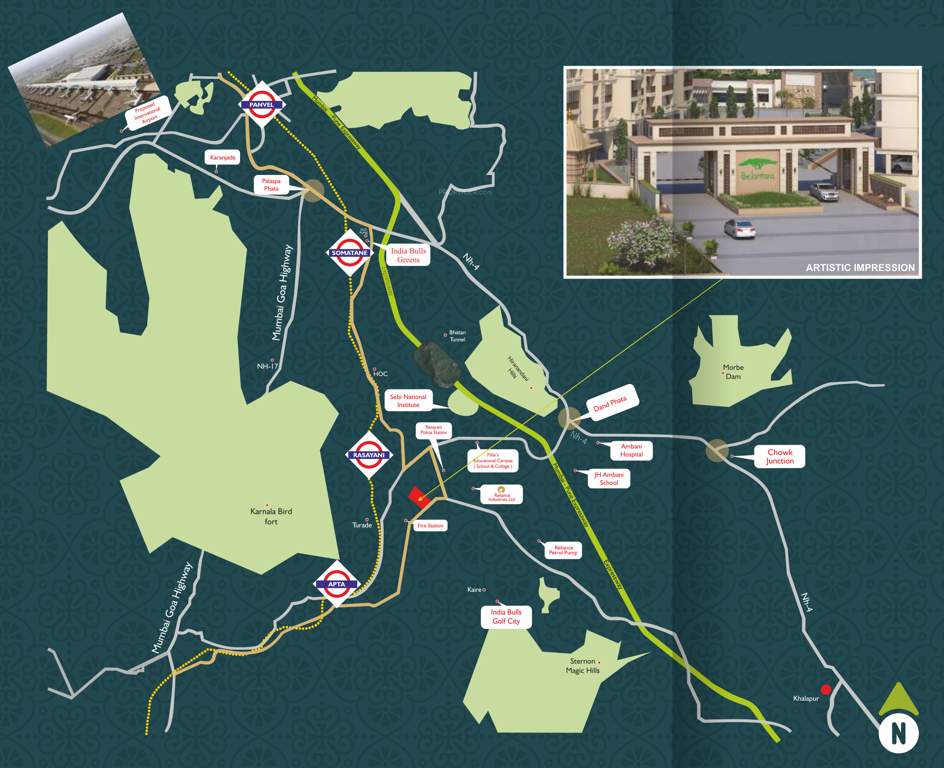  belantara phase 3 Location Plan