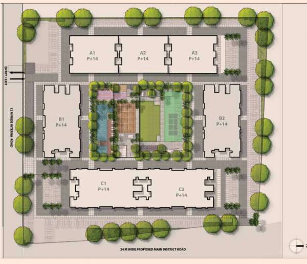  abhimaan-homes-phase-3 Master Plan