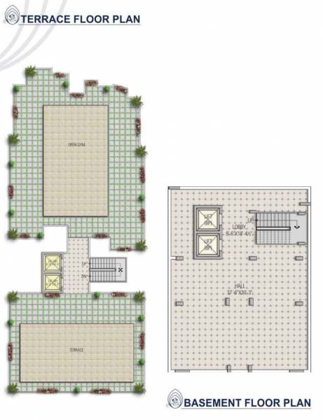  krishna-residency Block - 1 Cluster Plan