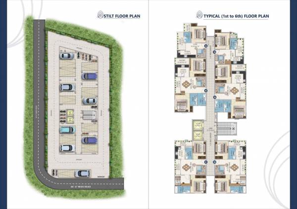  krishna-residency Block - 1 Cluster Plan