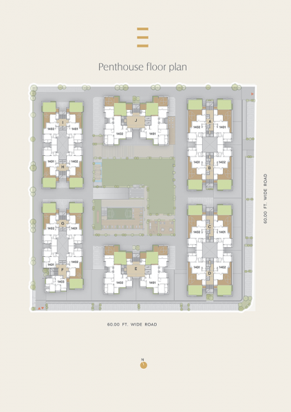 Block A Cluster Plan residency Block A Cluster Plan
