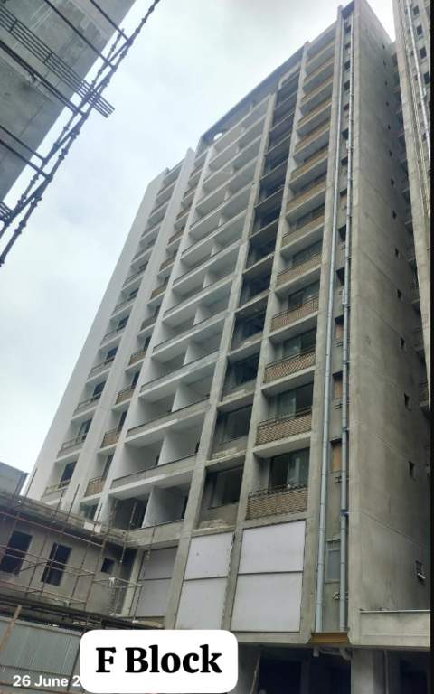  residency Block F Construction Status June 25