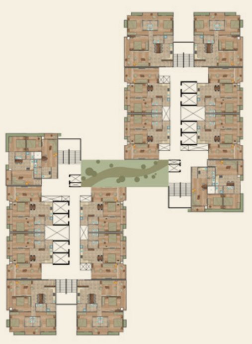  vida Tower 1 Cluster Plan