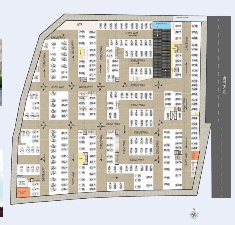  jewel Block A Cluster Plan