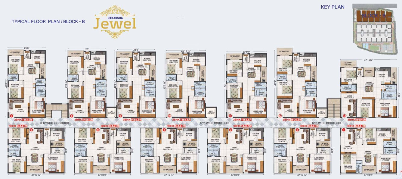  jewel Block A Cluster Plan