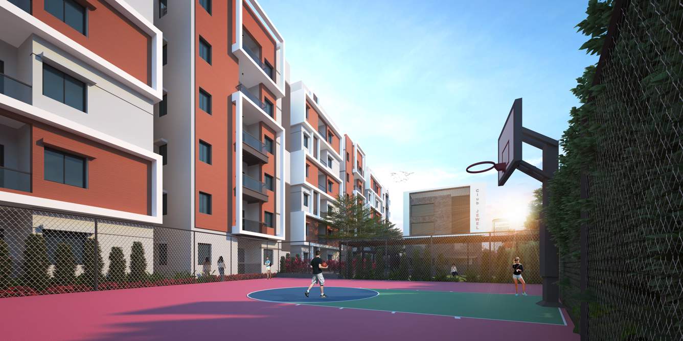  jewel Basketball Court