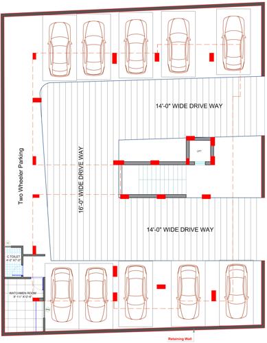  block-a-blooms Block A Blooms Cluster Plan For Ground Floor