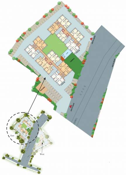  aqua-waves Natural Aqua Waves East Typical Cluster Plan