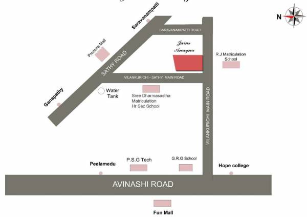 Location Plan ananya Location Plan