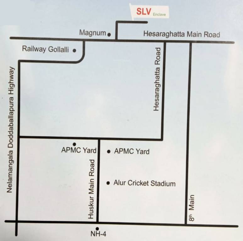  slv enclave Location Plan