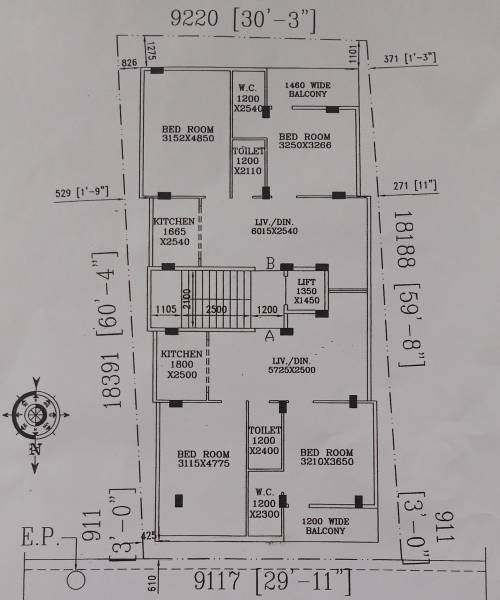  apartment Apartment Cluster Plan