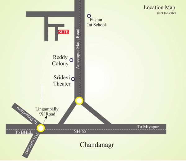  bramaramba-mallikarjuna-residency Location Plan