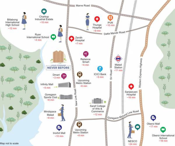  lodha-codename-never-before Location Plan