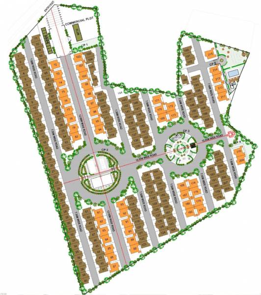  siddhivinayak-serene Layout Plan
