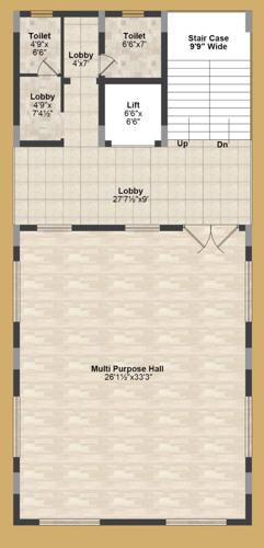  palazzo Block - A, B, C Club House Cluster Plan