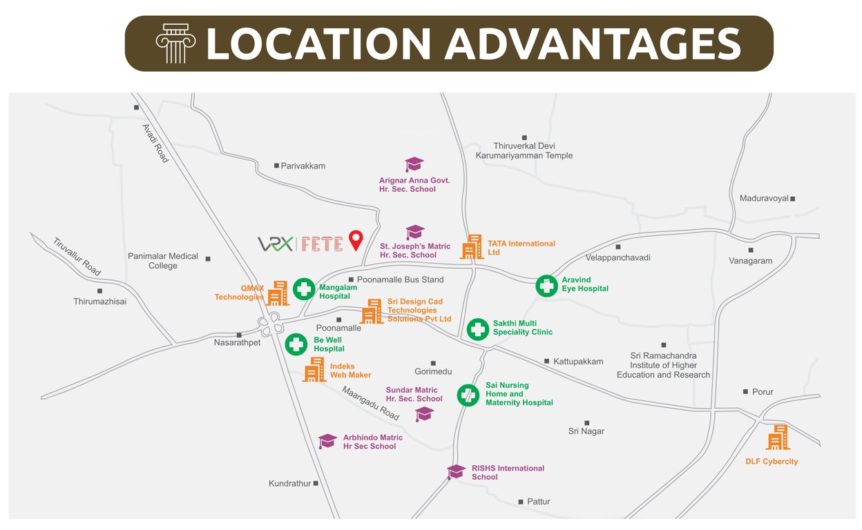 vrx fete Location Plan