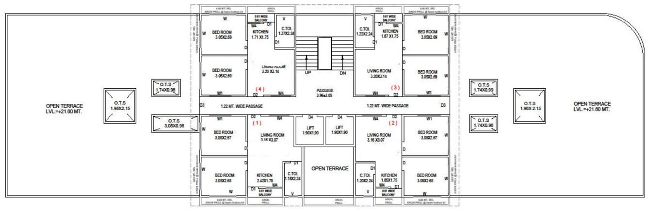  shakti complex Shree Shakti Complex Cluster Plan For 7th Floor