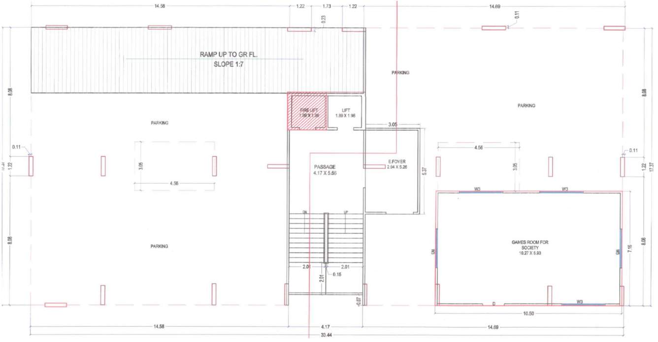  om solitaire A Cluster Plan For Ground Floor