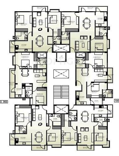  nest Images for Cluster Plan of Skanda Nest