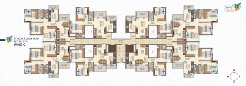  gokul-enclave-wing-c-wing-d Gokul Enclave Wing C Cluster Plan