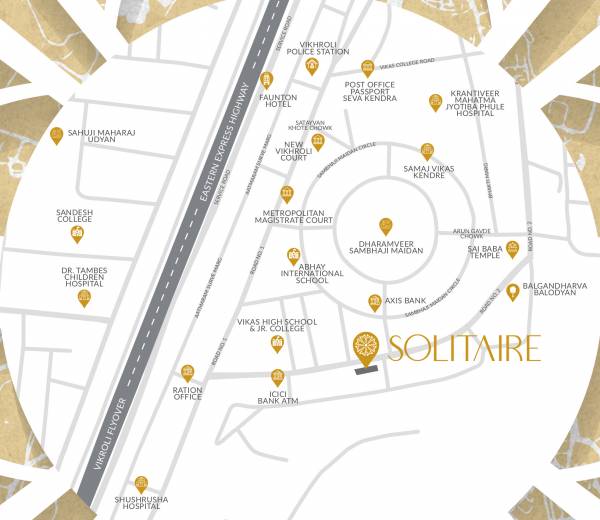  omkaar-solitaire Location Plan