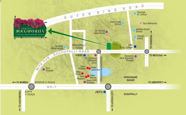  bogainvillea Location Plan