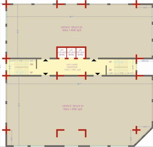  gulmohor-height Gulmohor Height Cluster Plan For 1st Floor