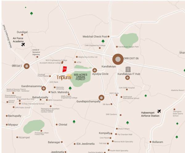  sriven-tripura Location Plan