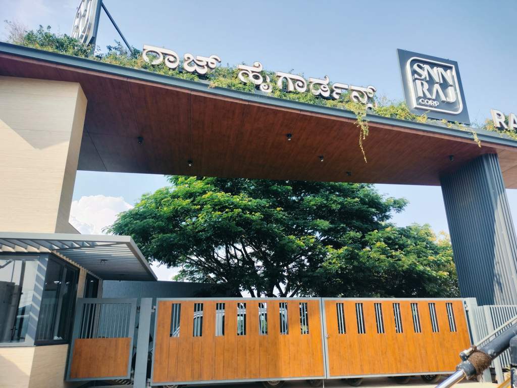 raj high gardens Entrance Gate Security Cabin