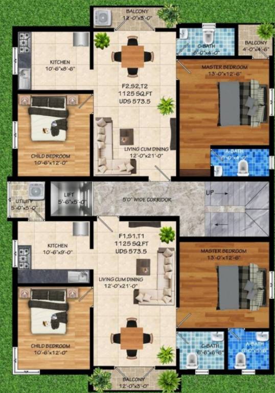  delight Delight Cluster Plan For Typical