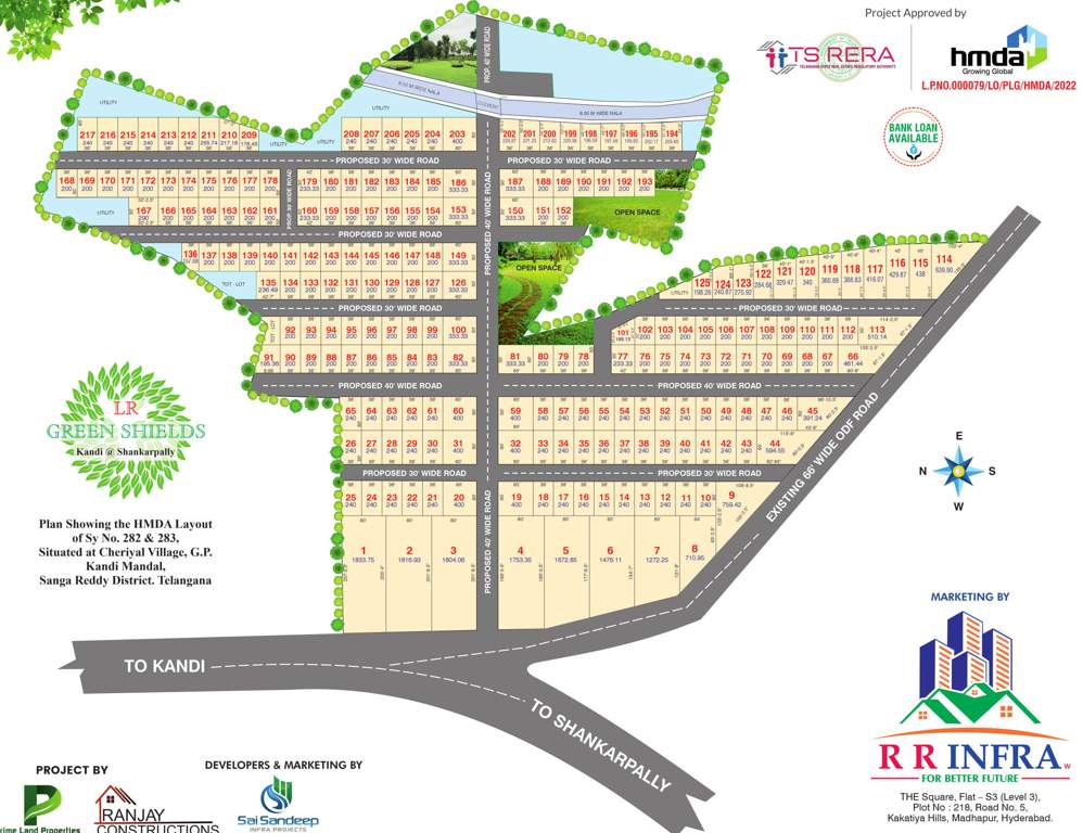  lr green shileds Layout Plan