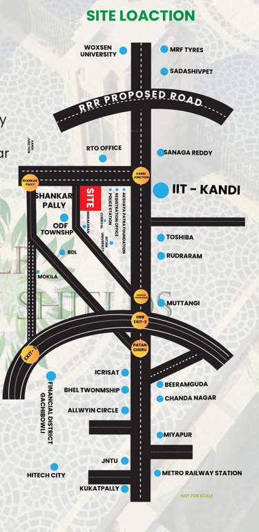  lr green shileds Location Plan