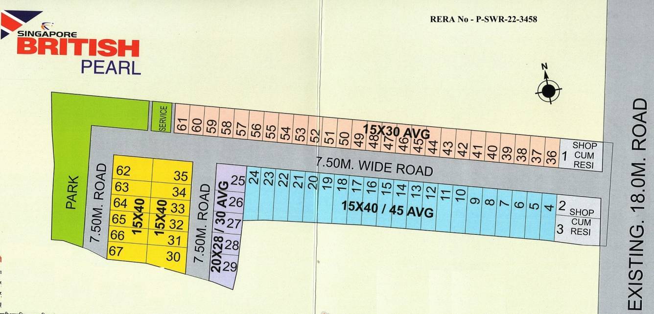  singapore british pearl Master Plan