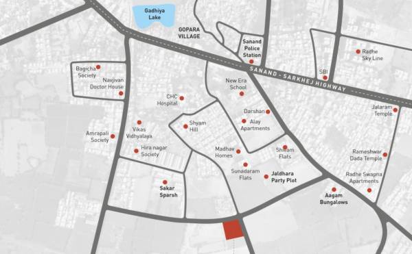  ananta-elegance Location Plan