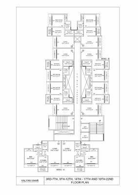  vihar Wing A Cluster Plan