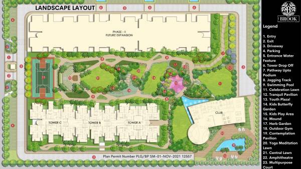 Layout Plan the-brook Layout Plan