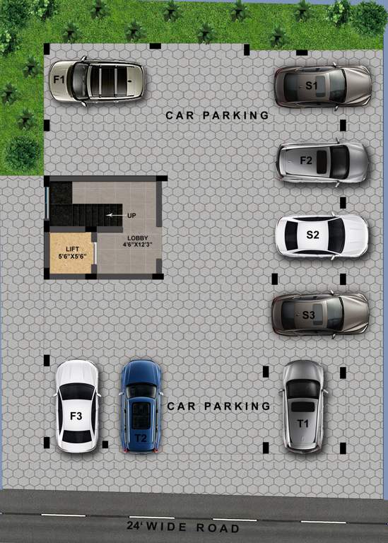  nyra MP Nyra Cluster Plan For Ground Floor