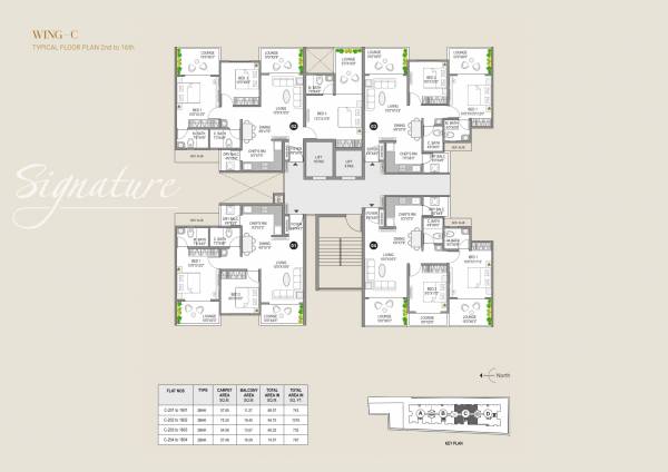  sai-signature Wing C Cluster Plan