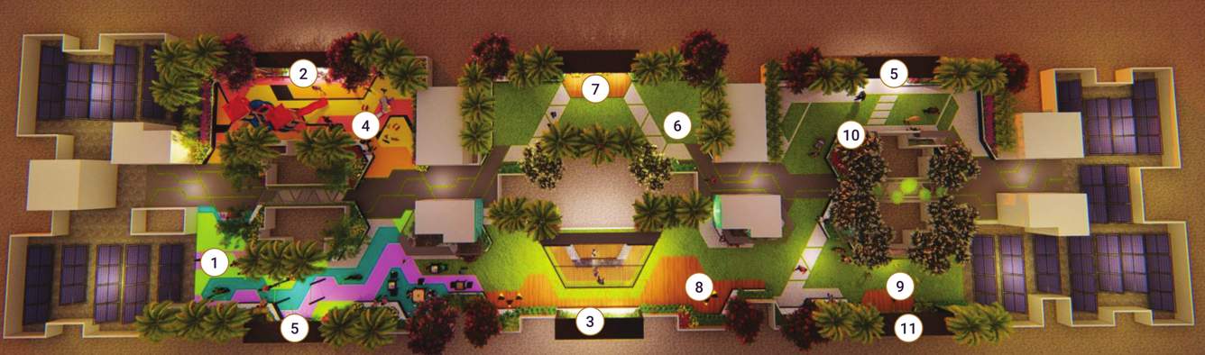  sai signature Terrace Garden