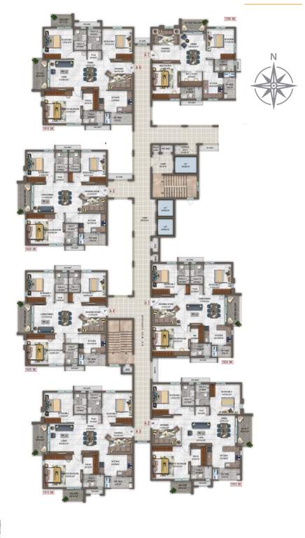  callisto Tower 1 Cluster Plan