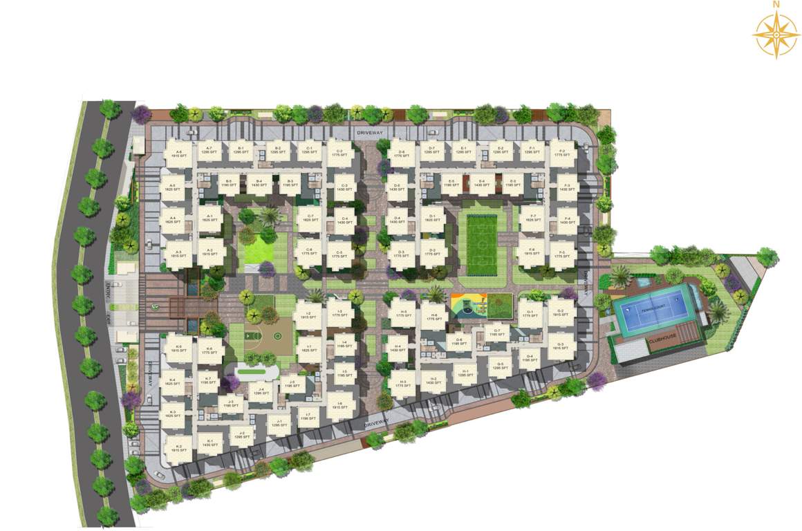  callisto Layout Plan