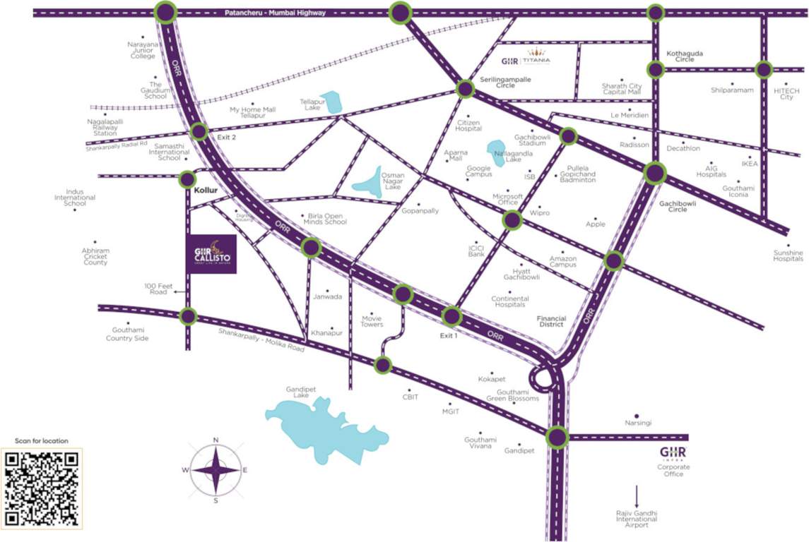  callisto Location Plan