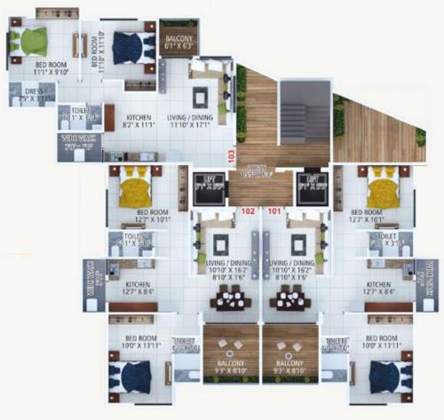  signature-height Signature Height Cluster Plan