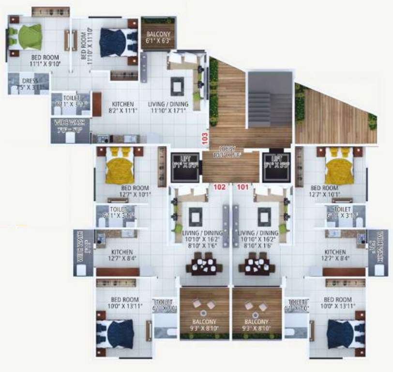 signature height Signature Height Cluster Plan