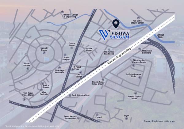  vishwasangam Location Plan