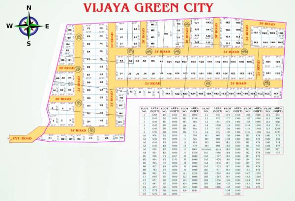  vijaya-green-city Layout Plan
