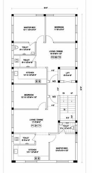  abode Abode Cluster Plan From 1st To 3rd Floor