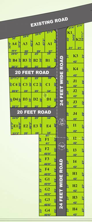  green emerald Layout Plan