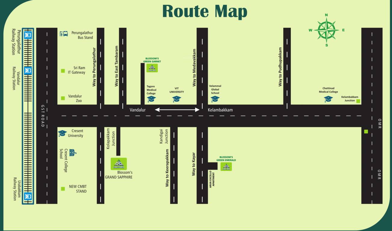  green emerald Location Plan
